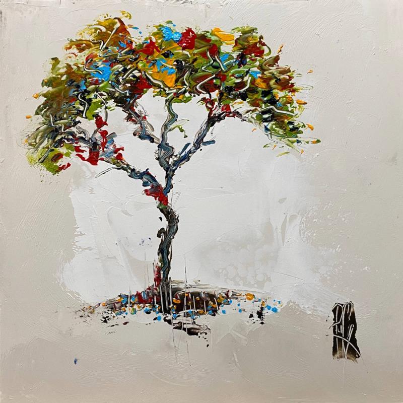 Gemälde Juste là von Raffin Christian | Gemälde Figurativ Landschaften Öl