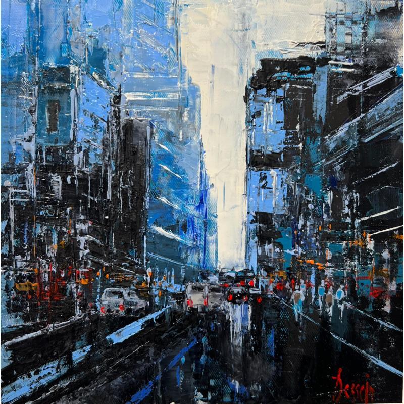 Painting Traffic by Dessein Pierre | Painting Figurative Oil