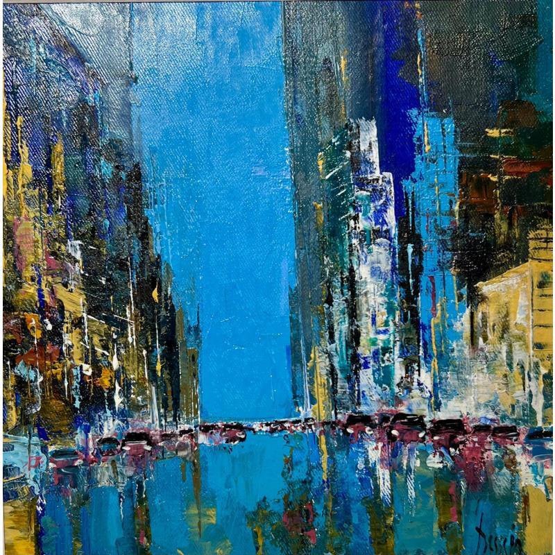 Painting Crosby street by Dessein Pierre | Painting Figurative Oil