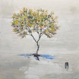 Pintura Bien-être por Raffin Christian | Pintura Figurativo Aceite Naturaleza