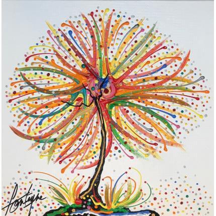 Peinture Le rayonnement de la paix par Fonteyne David | Tableau Figuratif Acrylique Nature