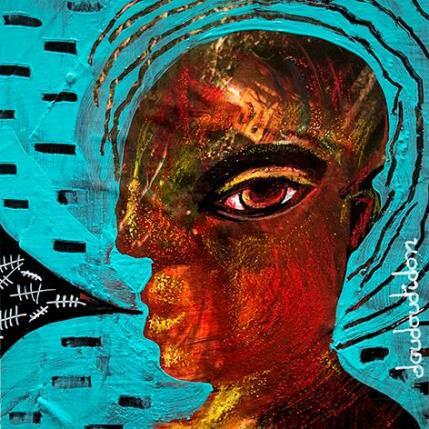 Painting Compteur de contes by Doudoudidon | Painting Raw art Acrylic