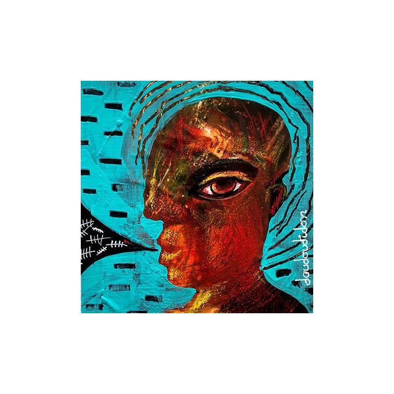 Pintura Compteur de contes por Doudoudidon | Pintura Arte bruto Acrílico