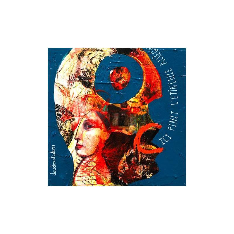 Painting Ici finit l'étincelle Allegre by Doudoudidon | Painting Raw art Acrylic