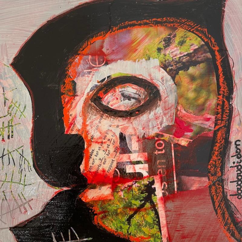 Painting Mots à mots by Doudoudidon | Painting Raw art Acrylic