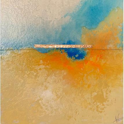 Peinture Abstraction #1781 par Hévin Christian | Tableau Abstrait Acrylique, Huile, Pastel Minimaliste