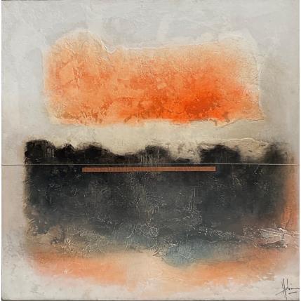 Peinture Abstraction #1776 par Hévin Christian | Tableau Abstrait Acrylique, Huile, Pastel Minimaliste