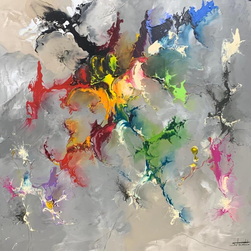 Painting 37.09.25 by Zdzieblo Thierry | Painting Abstract Acrylic