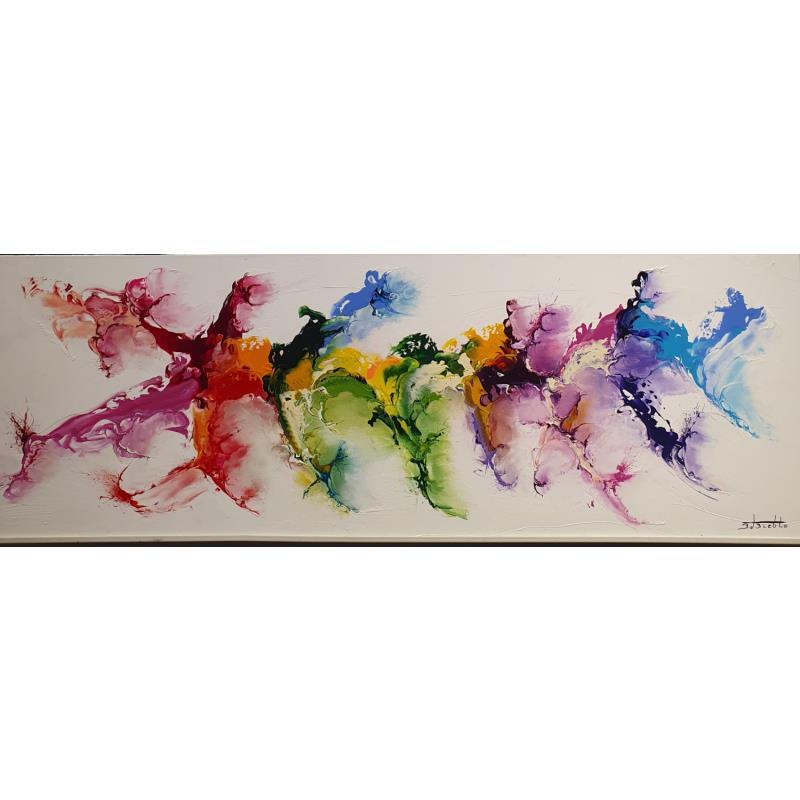 Gemälde 37.09.22 von Zdzieblo Thierry | Gemälde Abstrakt Acryl