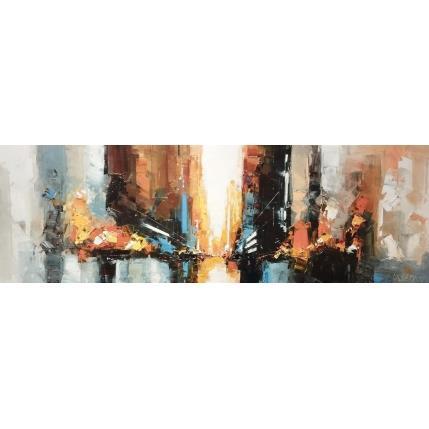 Peinture Chelsea 2 par Castan Daniel | Tableau Figuratif Huile Urbain