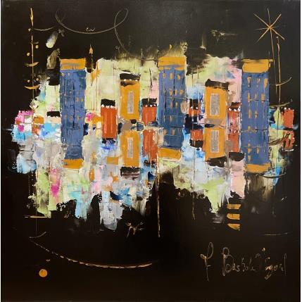 Peinture Giant Mégalopolis par Bastide d´Izard Armelle | Tableau Abstrait