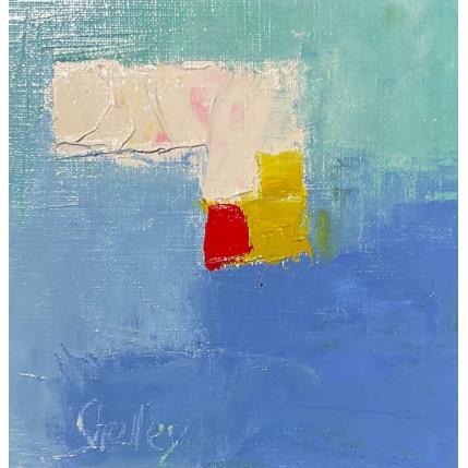 Peinture Solitaire par Shelley | Tableau Abstrait Huile