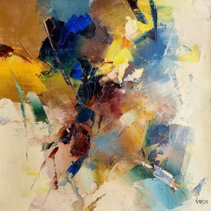 Peinture Captured life par Virgis | Tableau Abstrait Huile Minimaliste