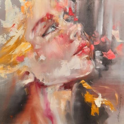 Painting IN SU by Abbondanzia Monica | Painting Figurative Acrylic Portrait