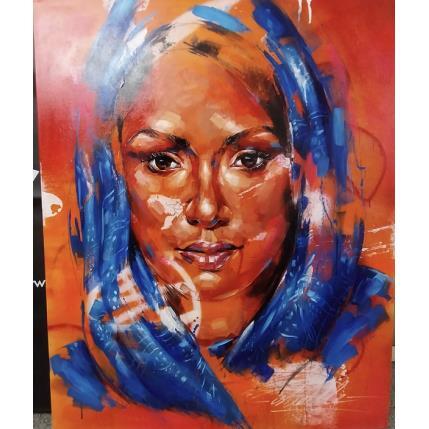 Peinture JAHIA par Istraille | Tableau Figuratif Acrylique Portraits