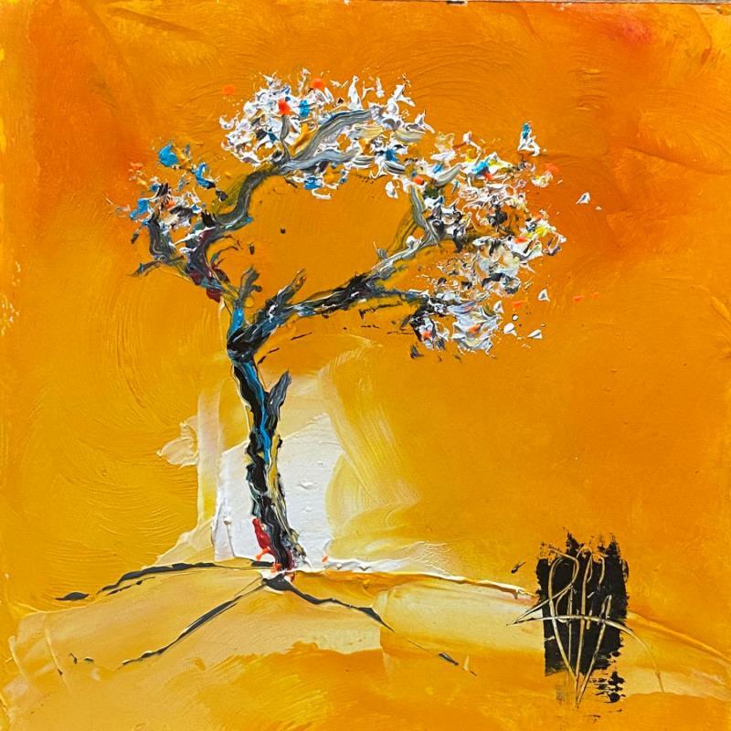 Painting En fleurs by Raffin Christian | Painting Figurative Landscapes Oil