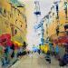 Peinture Paname par Raffin Christian | Tableau Figuratif Urbain Huile