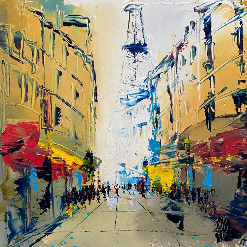 Peinture Paname par Raffin Christian | Tableau Figuratif Urbain Huile