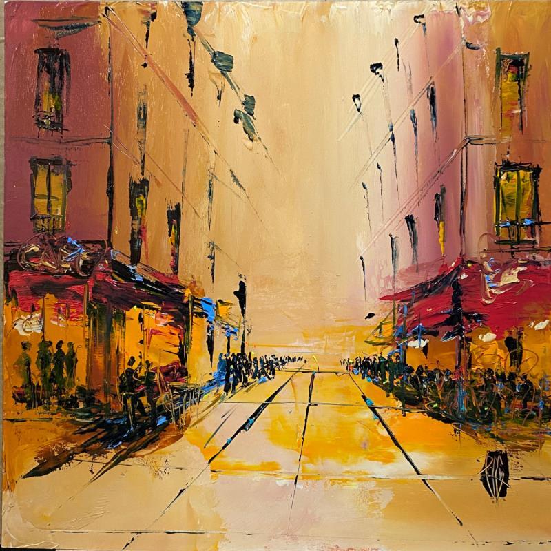 Peinture Bars par Raffin Christian | Tableau Figuratif Urbain Huile