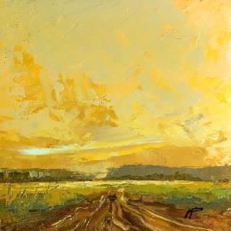 Painting La siesta by Max Pedreira | Painting Impressionism Acrylic Landscapes