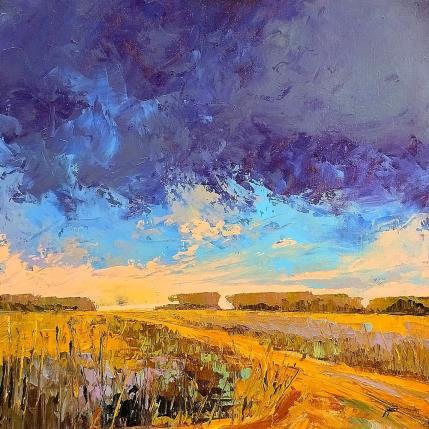 Gemälde La vuelta a casa von Max Pedreira | Gemälde Impressionismus Acryl Landschaften