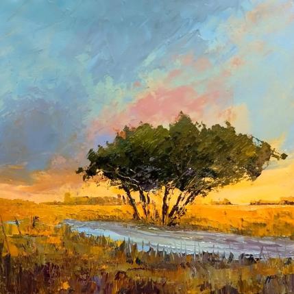 Painting Un descanso by Max Pedreira | Painting Impressionism Acrylic Landscapes