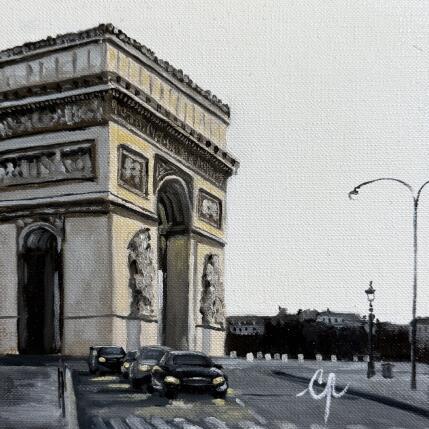 Peinture Jour de Triomphe par Poulain Clément | Tableau Figuratif Huile Urbain