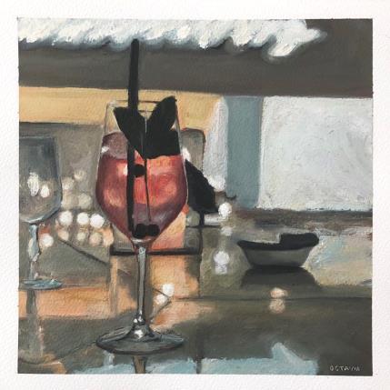 Peinture Instant d’été  par Sellier Octavia | Tableau Réalisme Huile