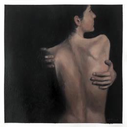 Painting Voix intérieure by Sellier Octavia | Painting Realism Oil