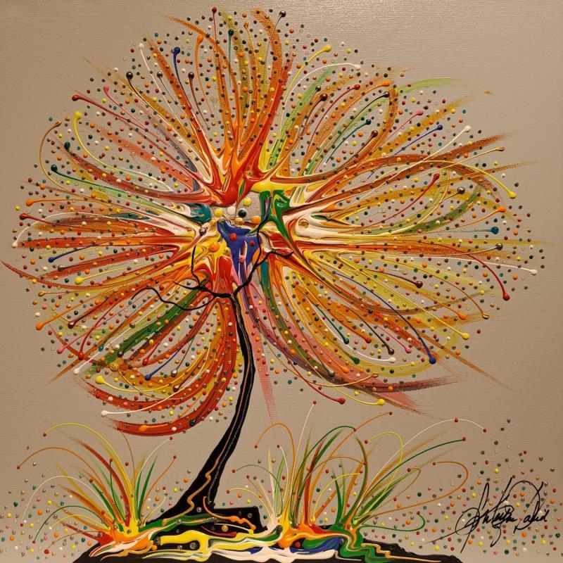 Peinture Nature et Espoir par Fonteyne David | Tableau Figuratif Acrylique