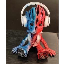 Escultura GROOT STREETWEAR por Shenoda | Escultura Pop art Graffiti, Resina Iconos pop