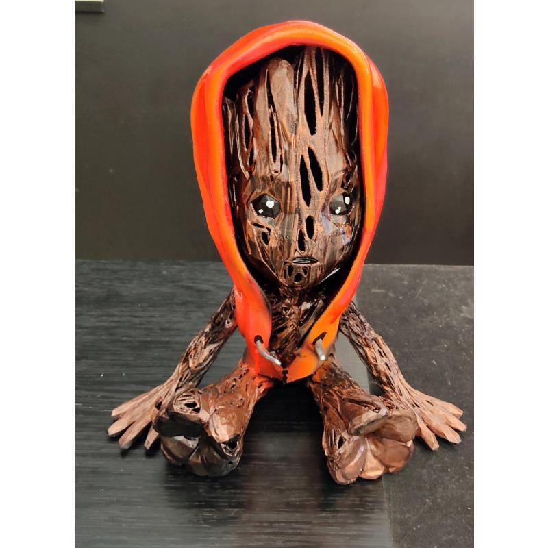 Sculpture groot sweat par Shenoda | Sculpture Pop-art Icones Pop Graffiti Résine