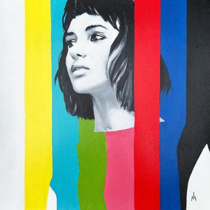 Pintura Noise por Ivanova Margarita | Pintura Surrealismo Aceite Retrato