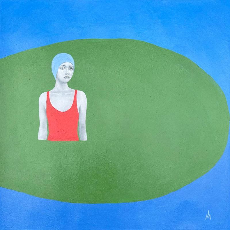 Pintura Mermaid  por Ivanova Margarita | Pintura Surrealismo Life style Aceite