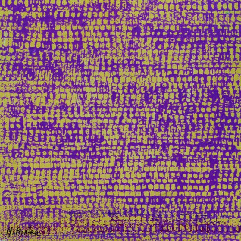 Painting Corail 2 by Hirléa Marina | Painting Abstract Oil