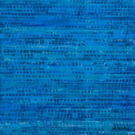 Peinture Lagune 3 par Hirléa Marina | Tableau Abstrait Huile