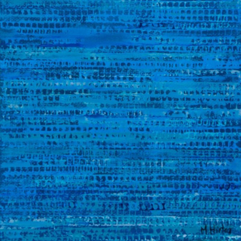 Painting Lagune 3 by Hirléa Marina | Painting Abstract Oil