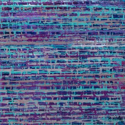 Peinture Forêt 1 par Hirléa Marina | Tableau Abstrait Huile