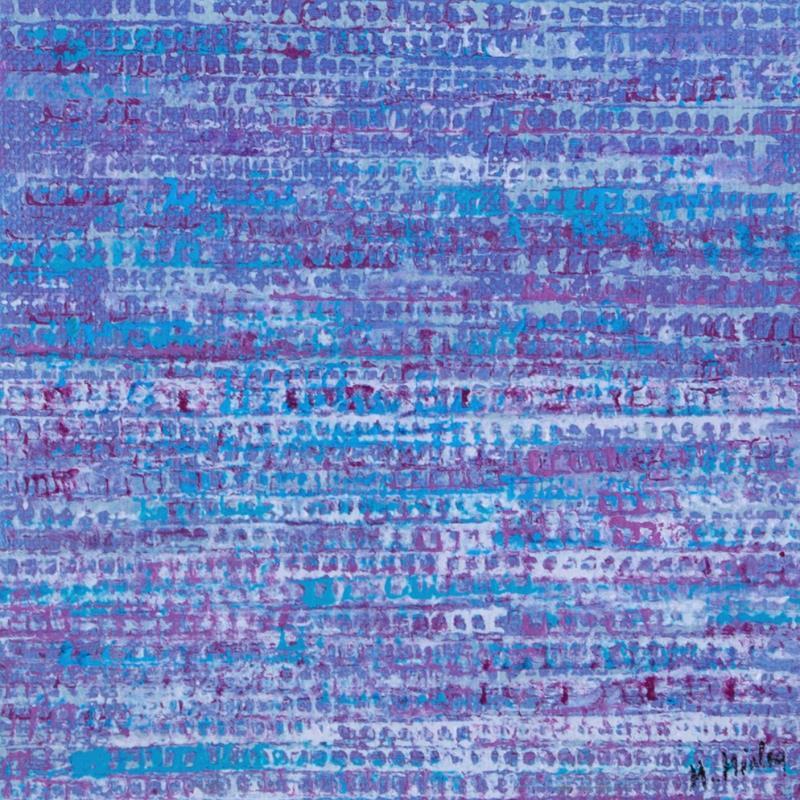 Peinture Corail 1 par Hirléa Marina | Tableau Abstrait Huile