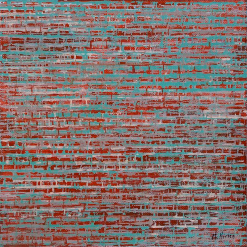 Pintura Luberon por Hirléa Marina | Pintura Abstracto Aceite