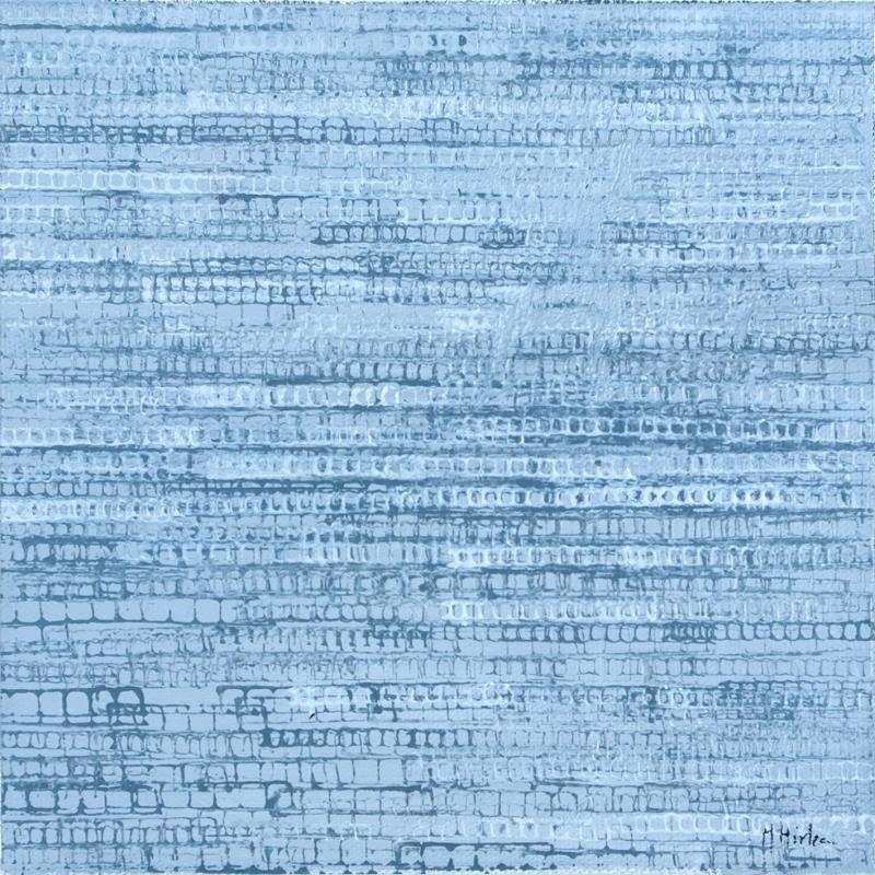 Painting Paysage d'hiver 2 by Hirléa Marina | Painting Abstract Oil