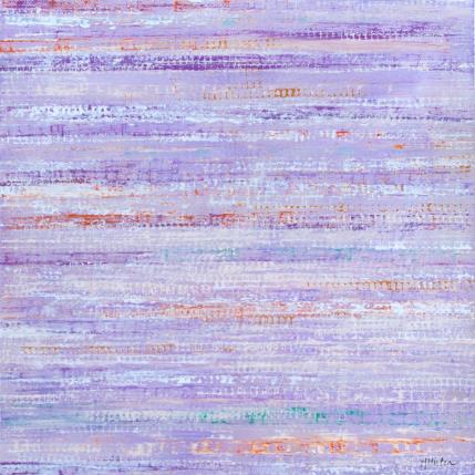 Painting Paysage d'hiver 4 by Hirléa Marina | Painting Abstract Oil