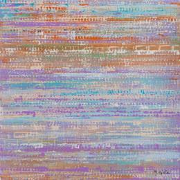 Peinture Printemps 1 par Hirléa Marina | Tableau Abstrait Huile