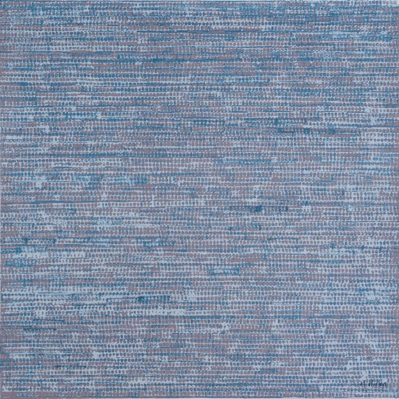 Gemälde Sérénité von Hirléa Marina | Gemälde Abstrakt Öl