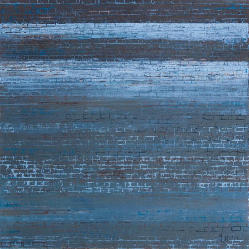 Pintura Passerelle por Hirléa Marina | Pintura Abstracto Aceite