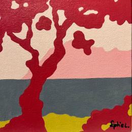 Painting F1-2 by Sophie L. | Painting Figurative Acrylic Landscapes