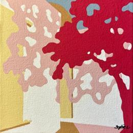 Painting F1-9 by Sophie L. | Painting Figurative Acrylic Landscapes