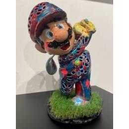 Escultura Marion Golf Splash por Shenoda | Escultura Pop art Graffiti, Resina
