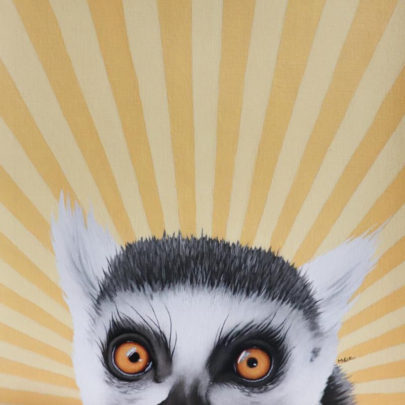 Peinture I SEE YOU 49 par Milie Lairie | Tableau Réalisme Portraits Nature Animaux Huile