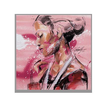 Painting LONA by Istraille | Painting Figurative Acrylic Portrait